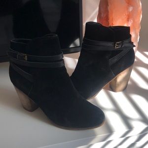 Suede Booties